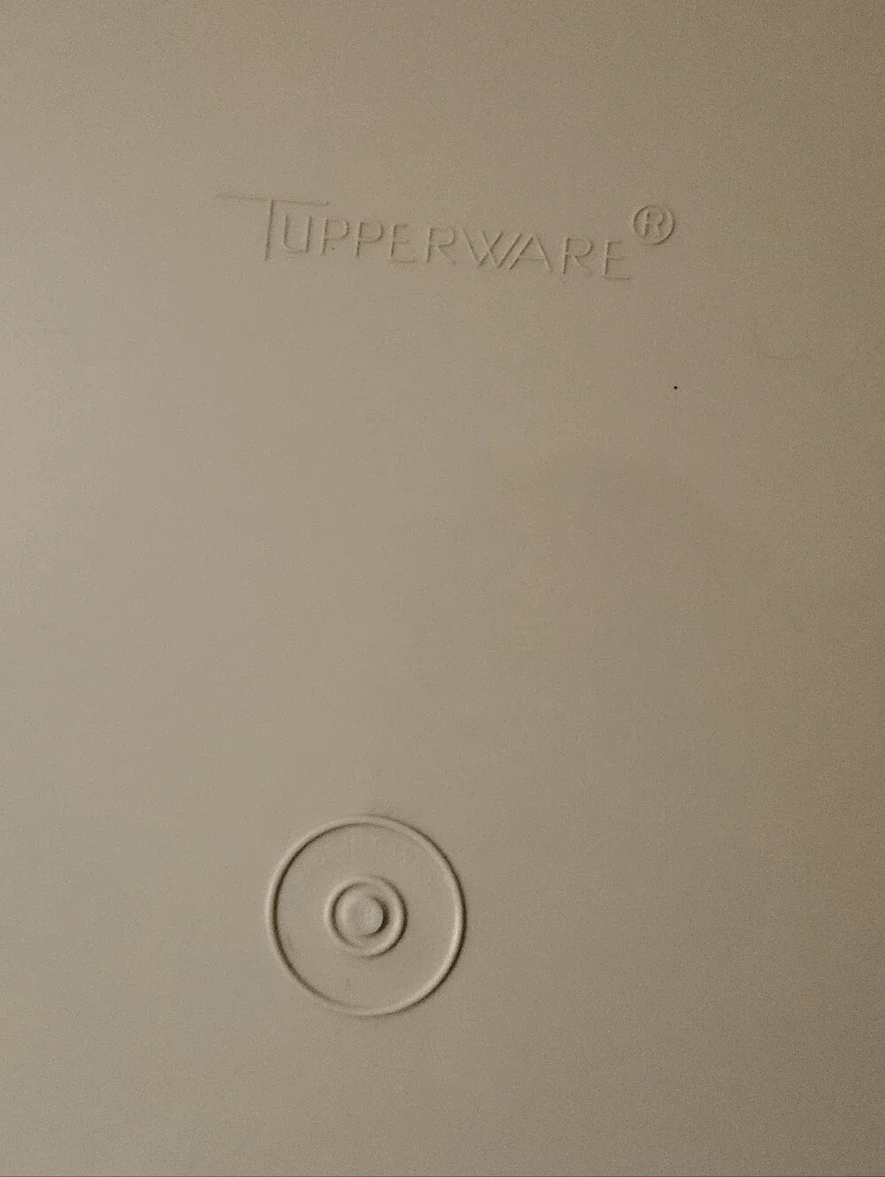 Tupperware Giant Cake Carrier 1256-4 Missing Handle